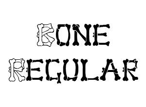 Шрифт - Bone Regular