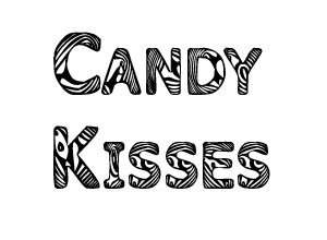 Шрифт - Candy Kisses