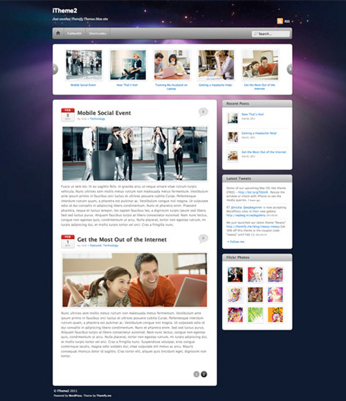 Wordpress для блога ...